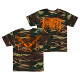 Green Camo Slam Logo T-Shirt