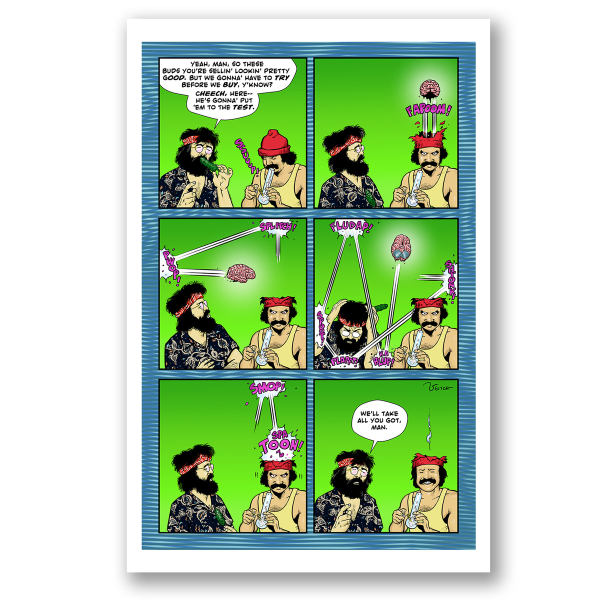 Cheech & Chong's Chronicles: The Graphic Novel Platinum Edition