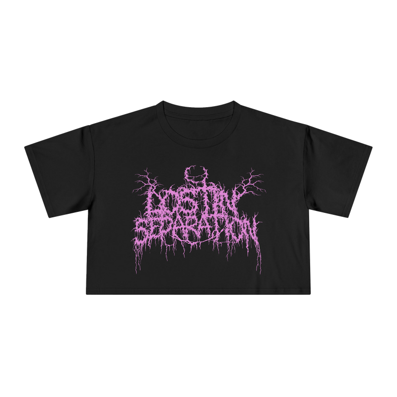 Lost in Separation - Death Metal Crop T-Shirt