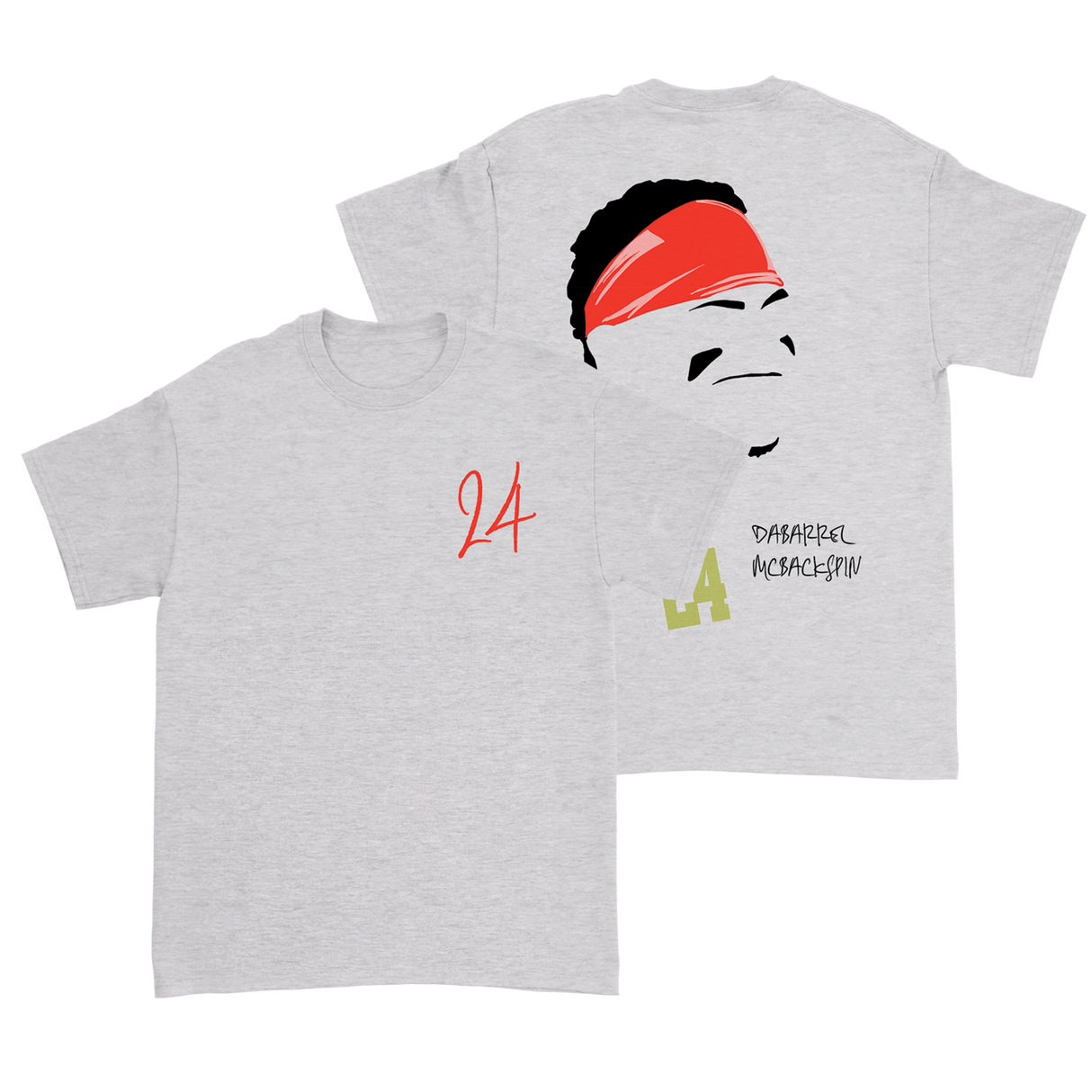 Dakota McFadden - DaBarrel McBackspin T-Shirt - Grey