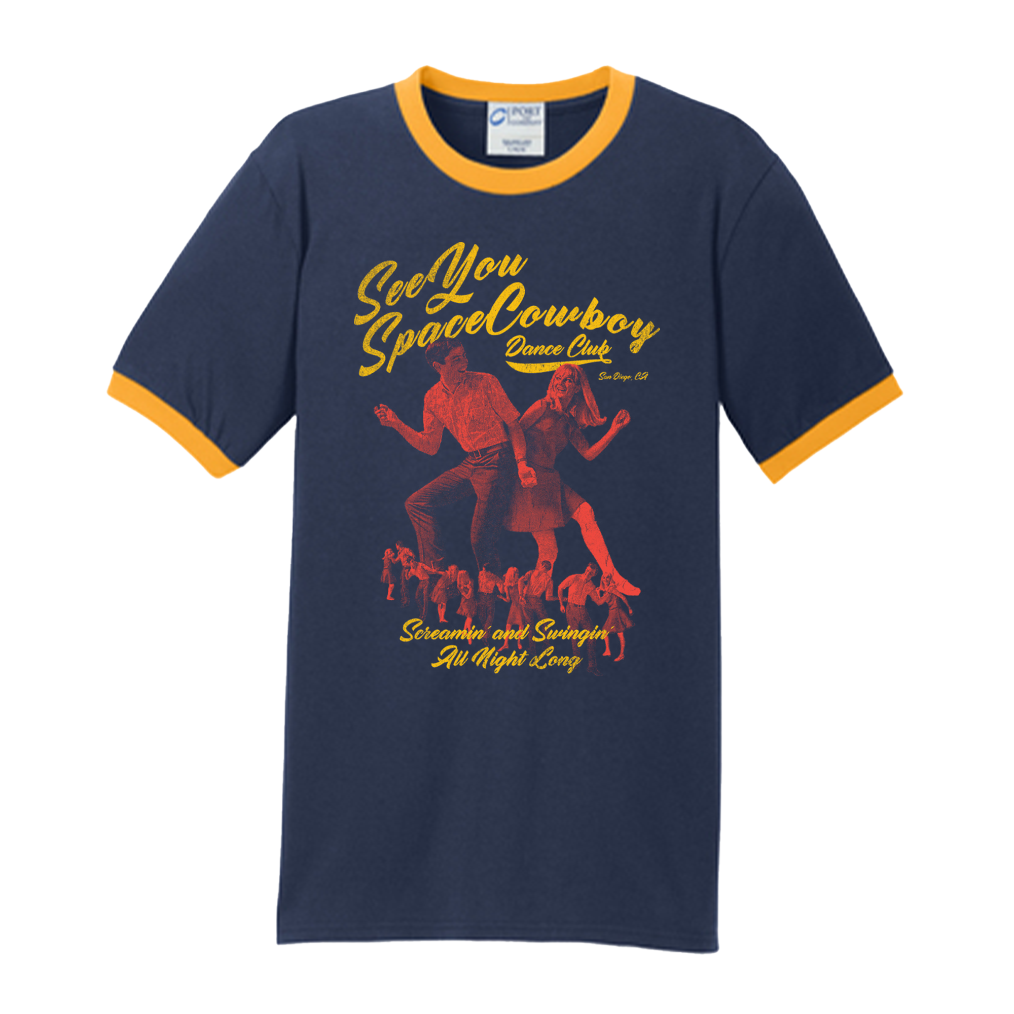 SeeYouSpaceCowboy - Dance Club Ringer T-Shirt