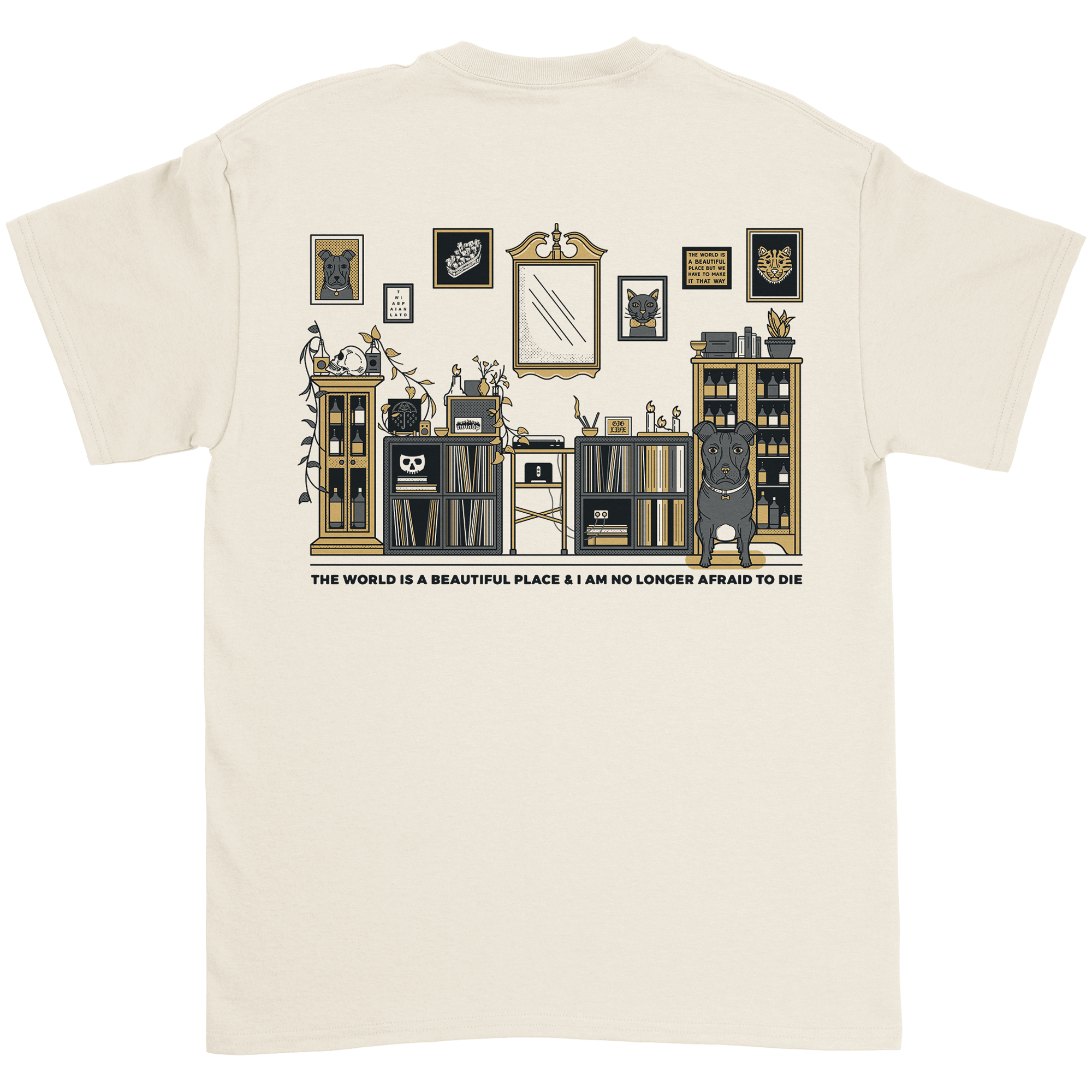 TWIABP - Dog T-Shirt - Natural