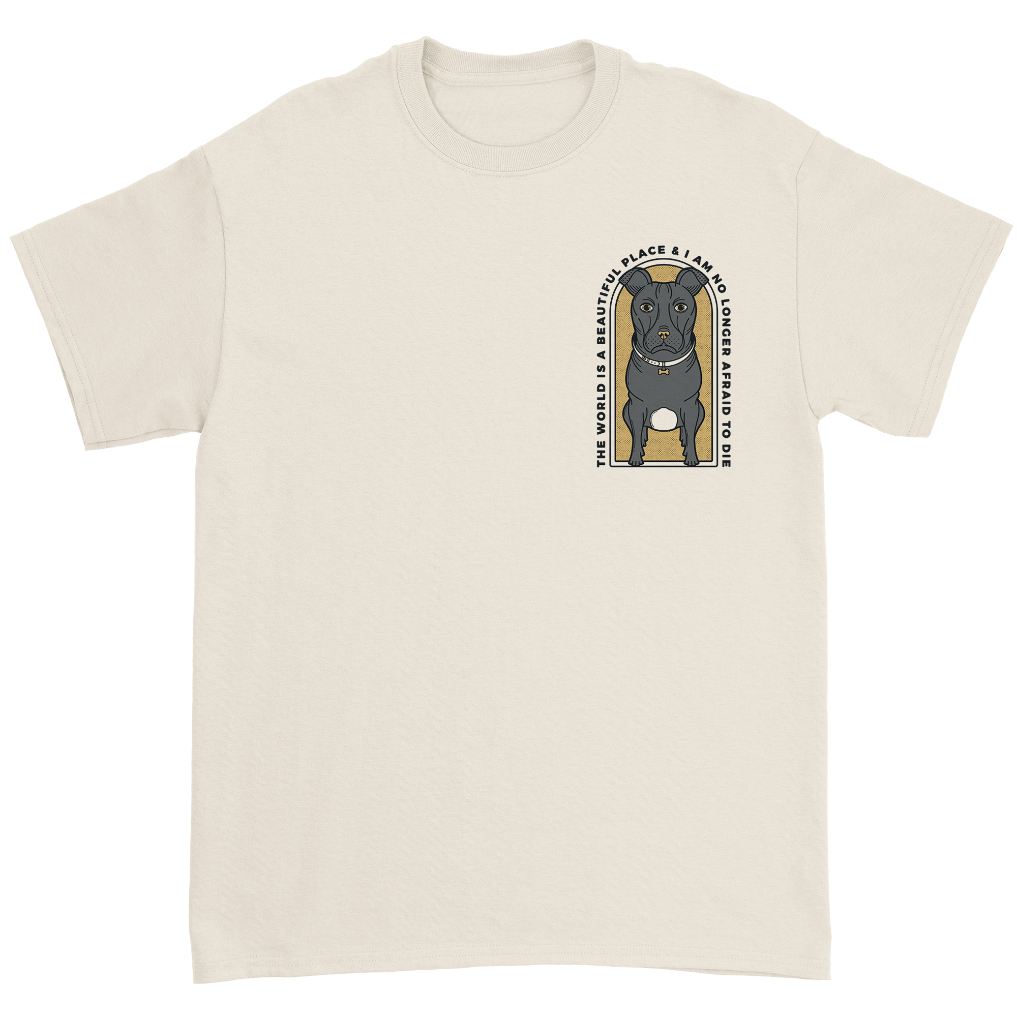 TWIABP - Dog T-Shirt - Natural