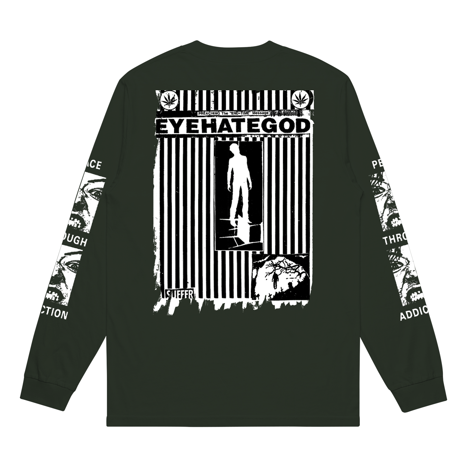 EYEHATEGOD - Children Of God Military Green Long Sleeve