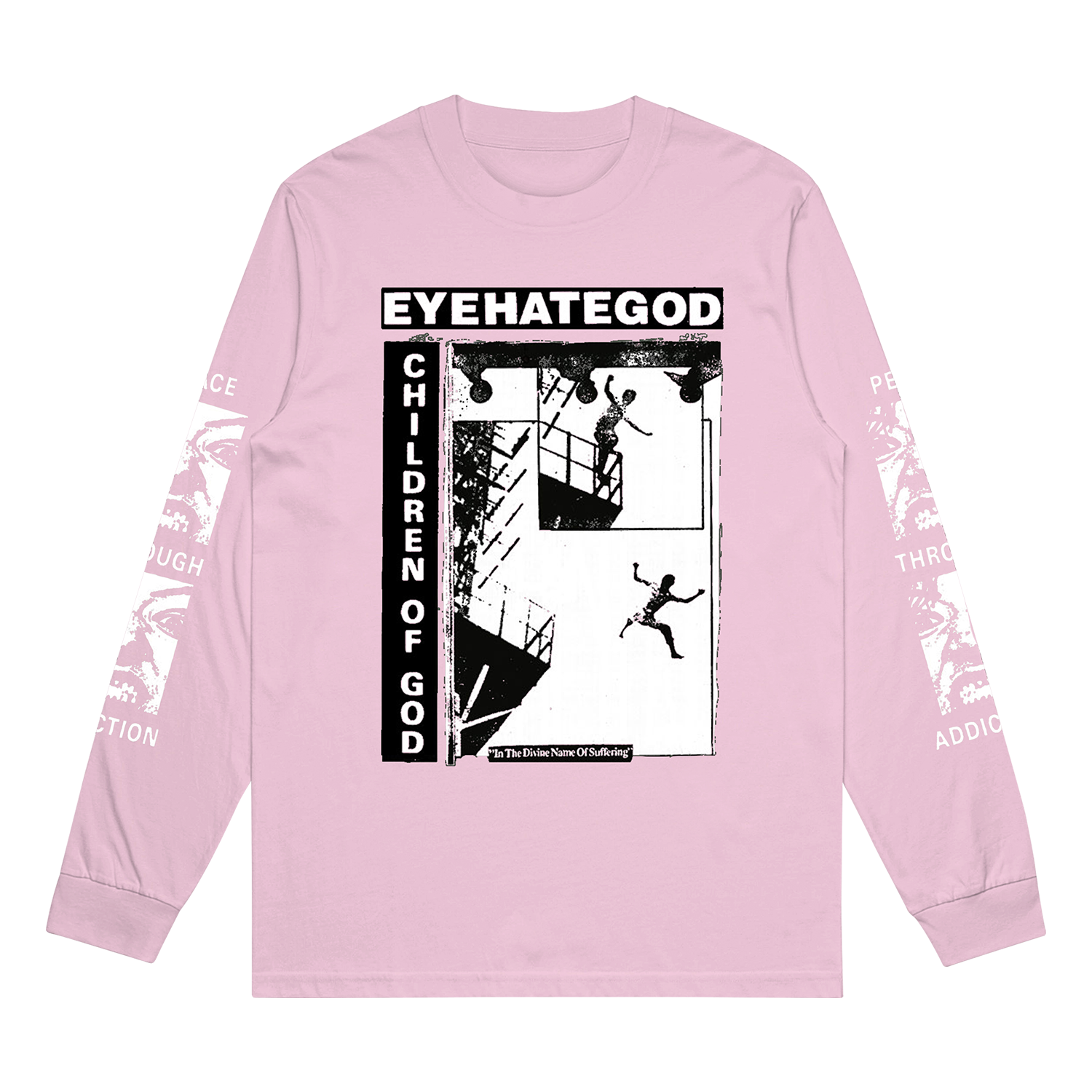 EYEHATEGOD - Children Of God Pink Long Sleeve
