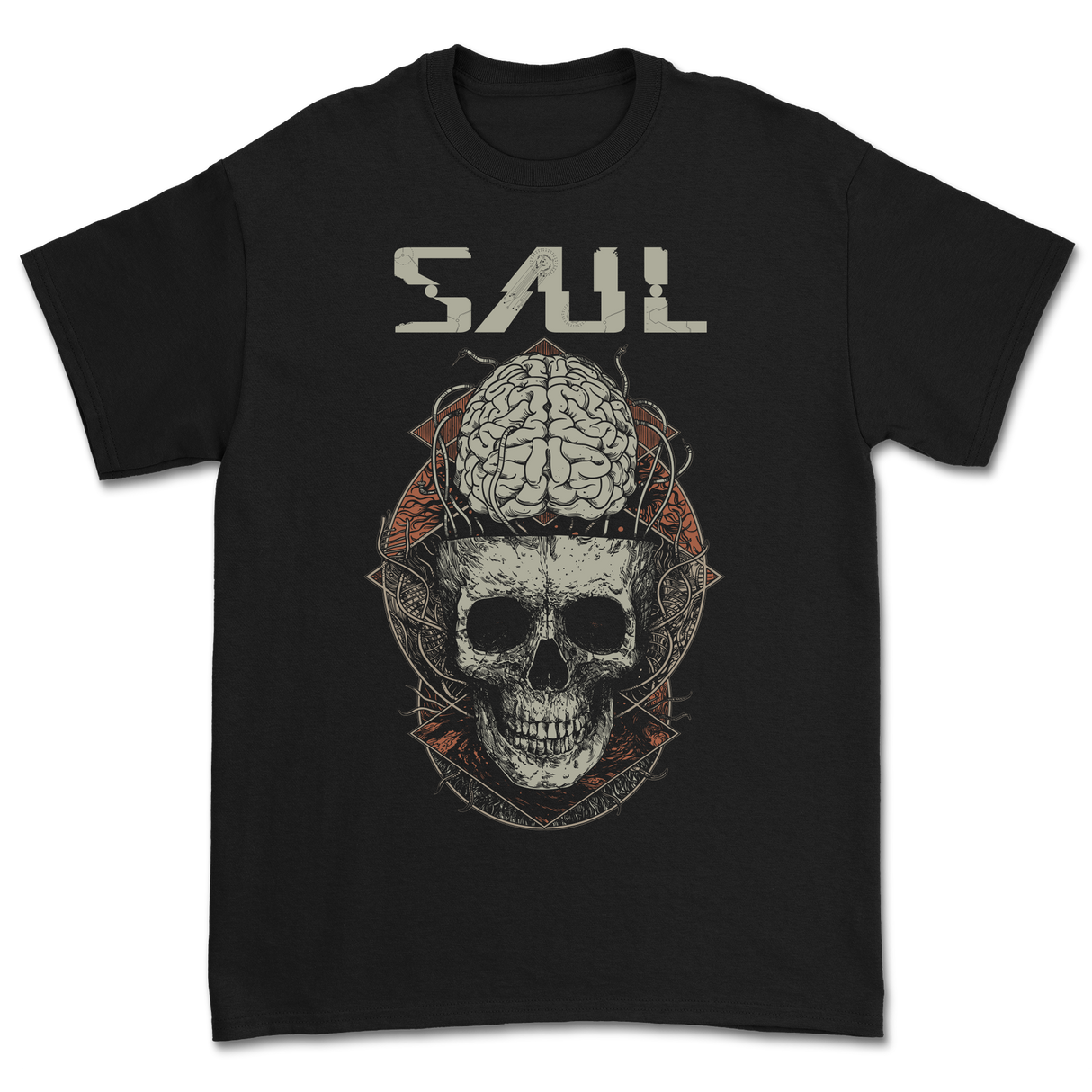 SAUL - A Million Miles T-Shirt - Black