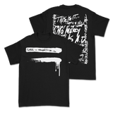 SAUL - Equals T-Shirt - Black