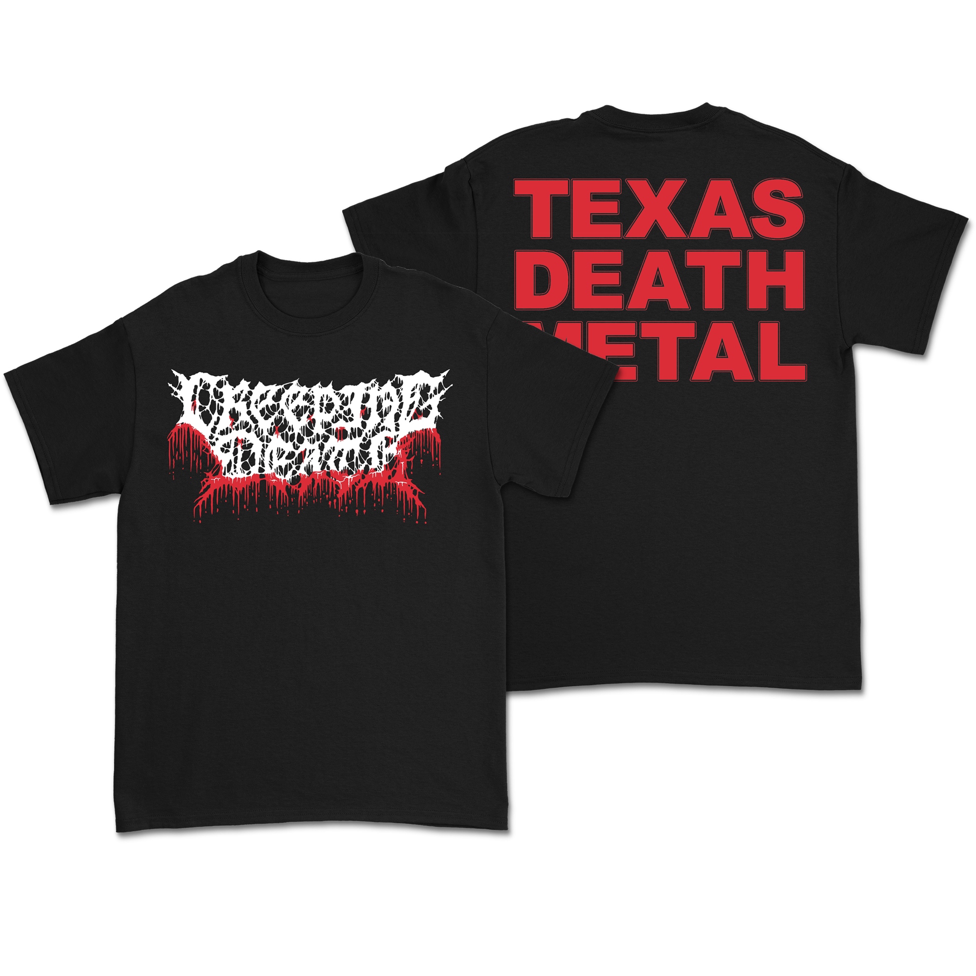 Creeping Death - Bloody TDM Logo T-Shirt