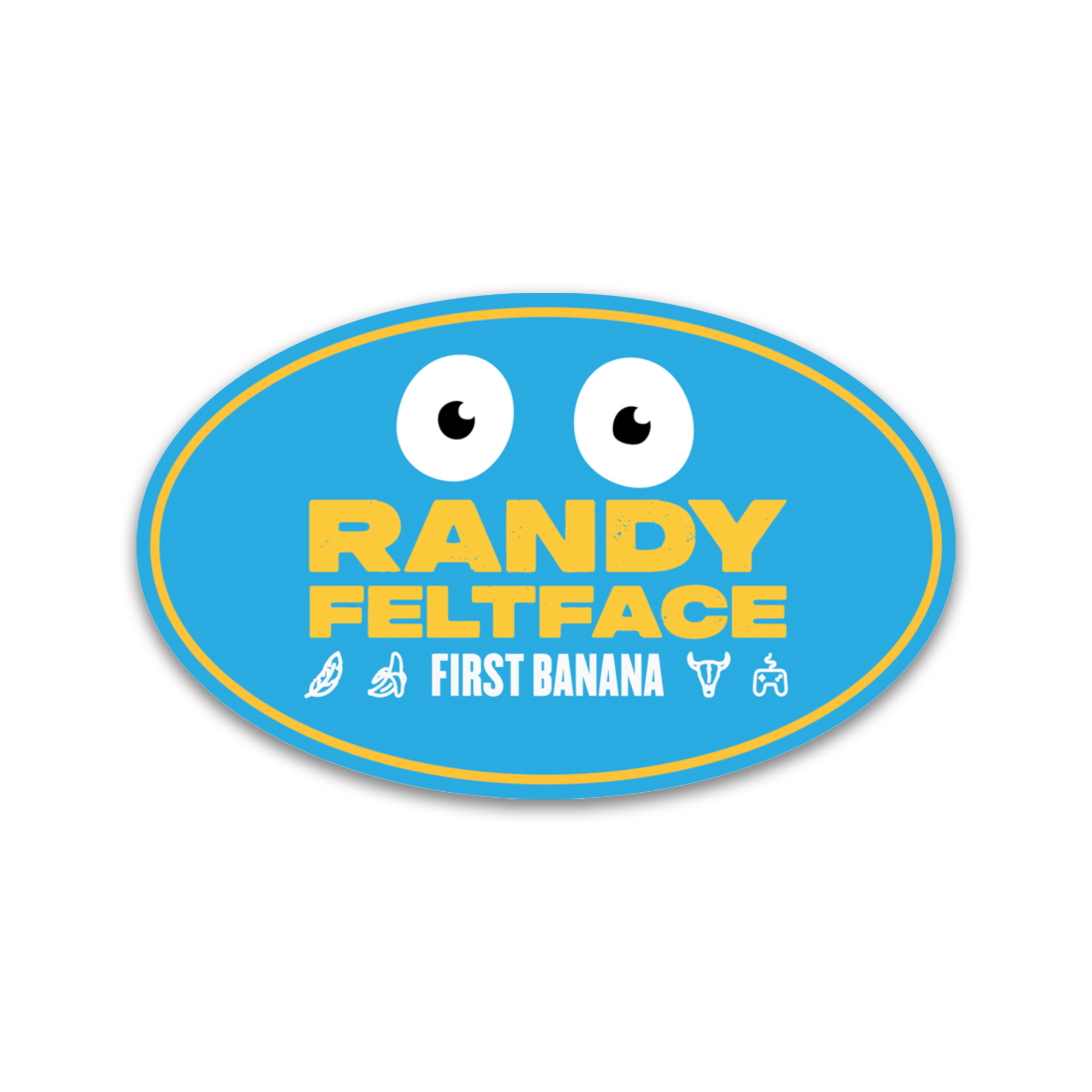 Randy Feltface - First Banana Magnet