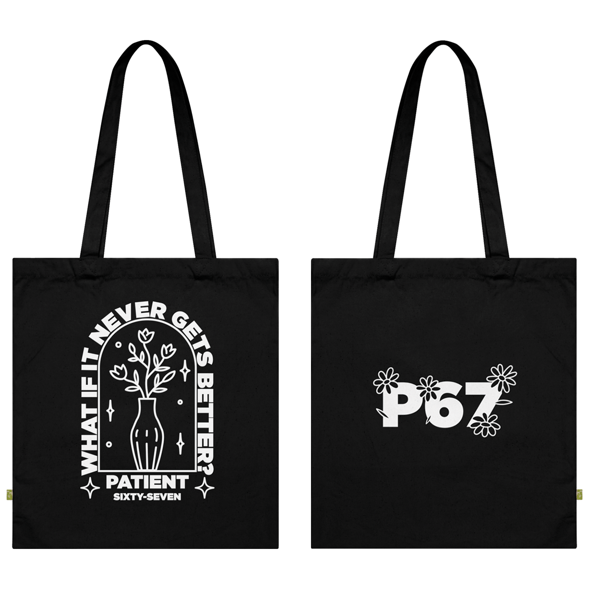 Patient Sixty-Seven - Flower Organic Cotton Tote