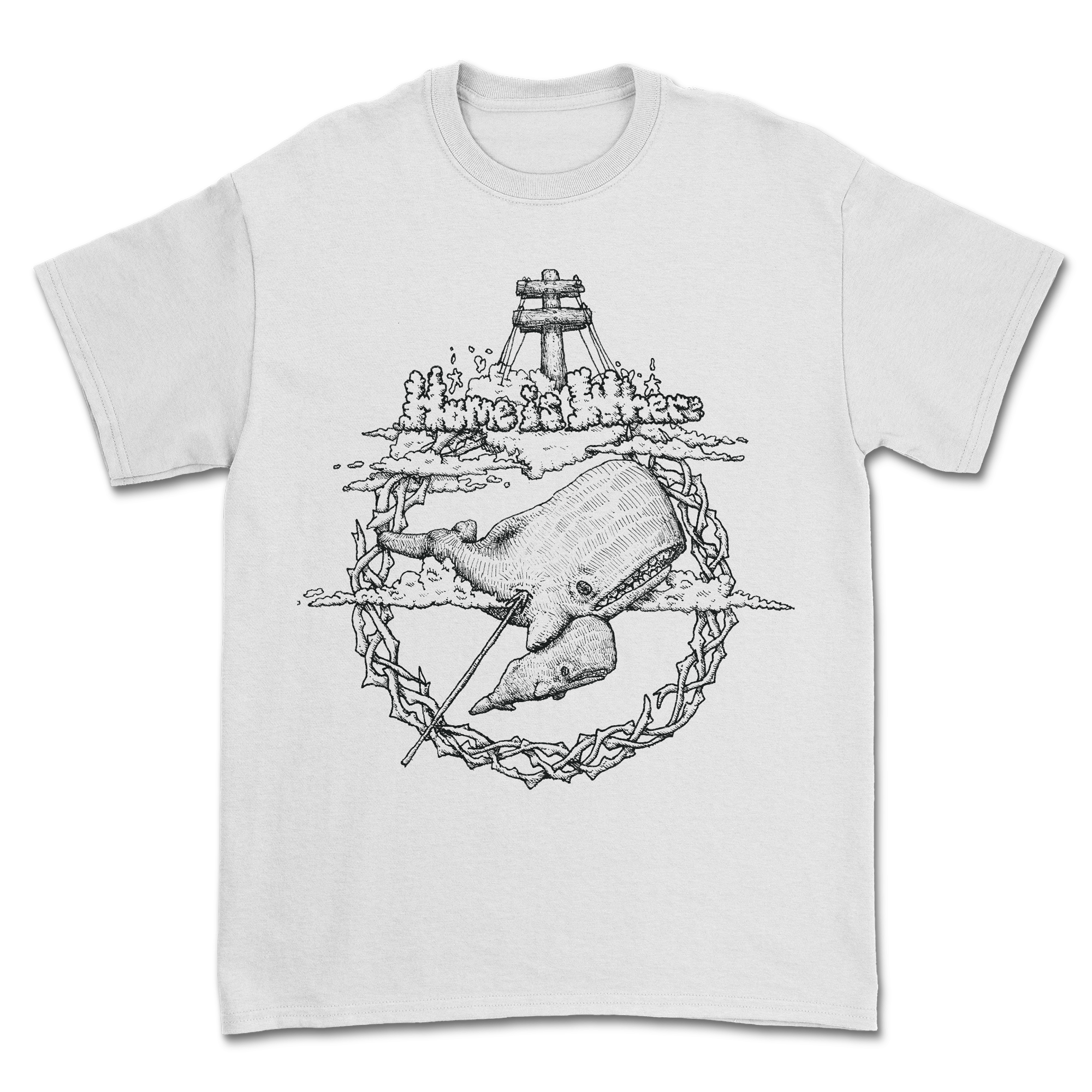 Home Is Where - White Whale T-Shirt