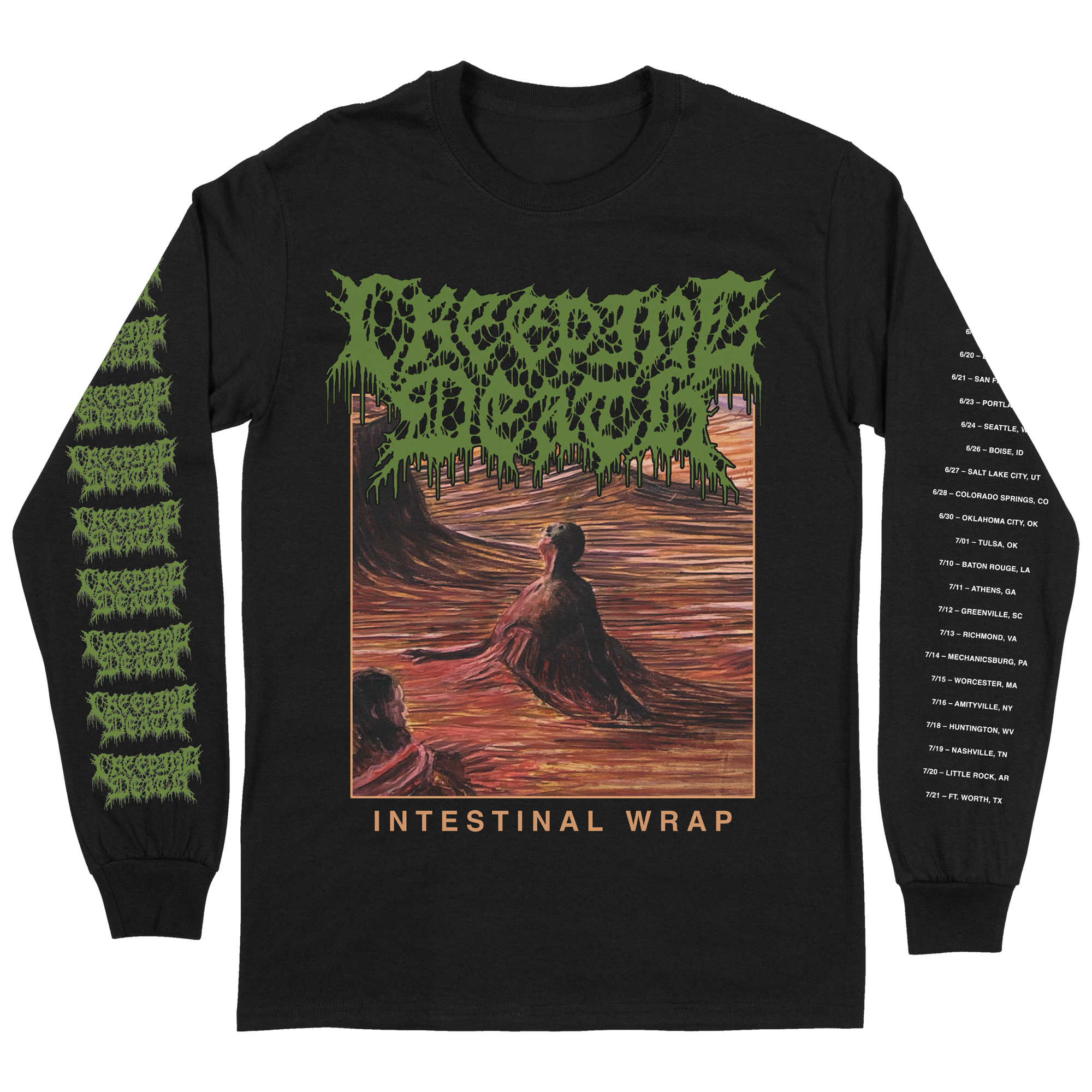 Creeping Death - Intestinal Wrap Long Sleeve