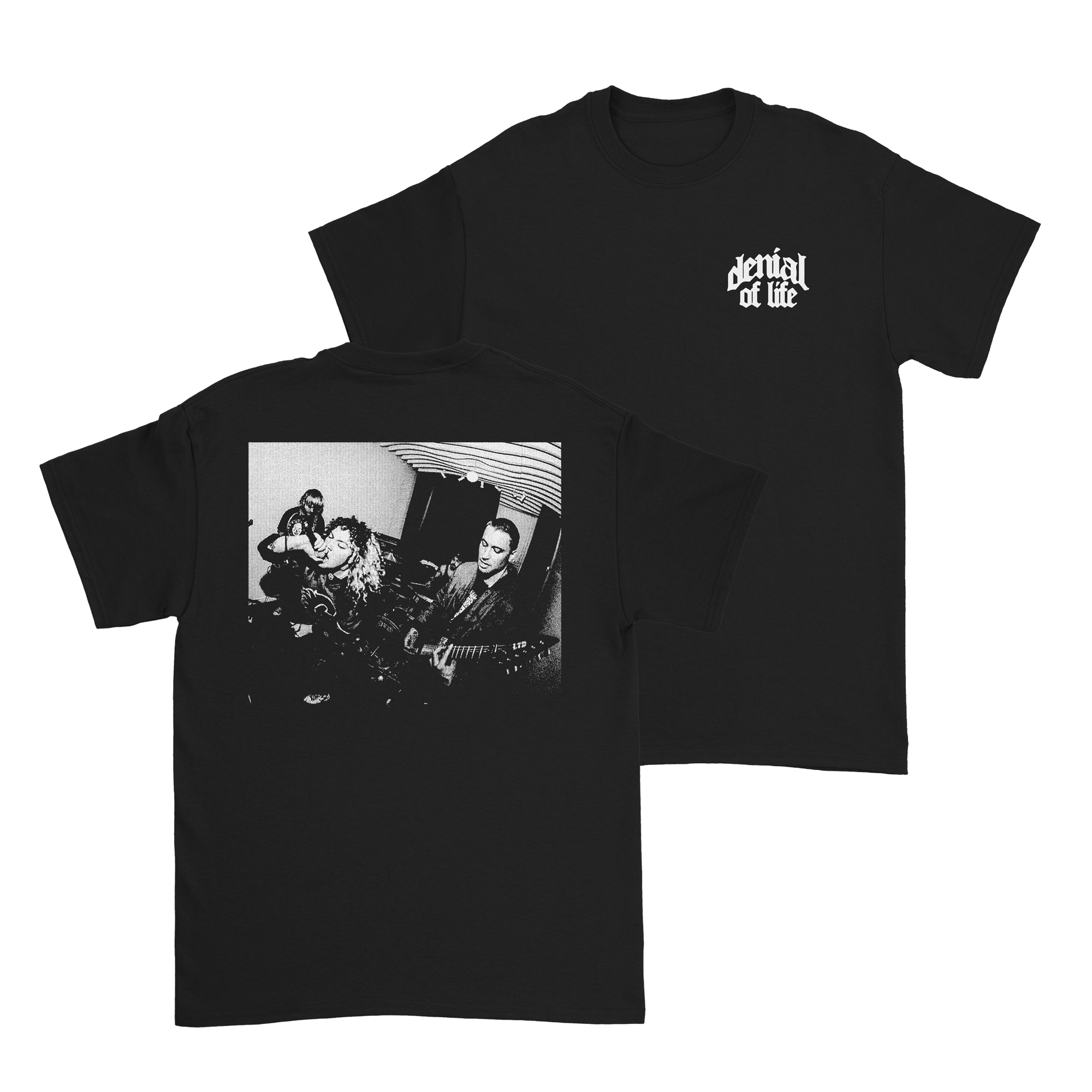 Denial of Life - Logo Pocket T-Shirt