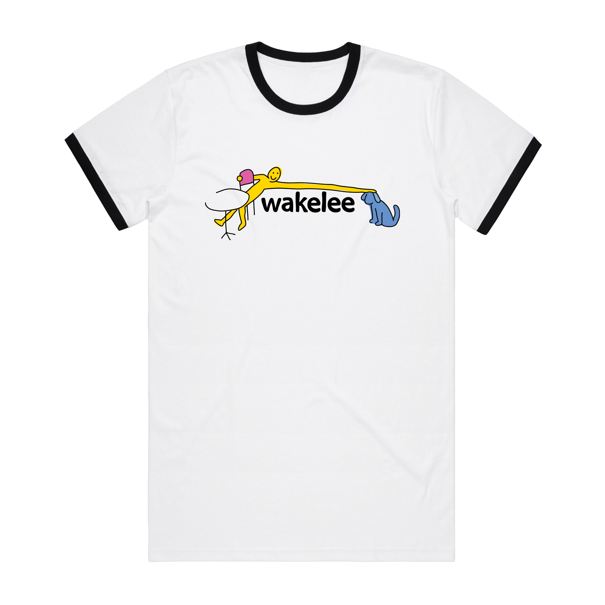 wakelee - Good Dog Ringer Tee