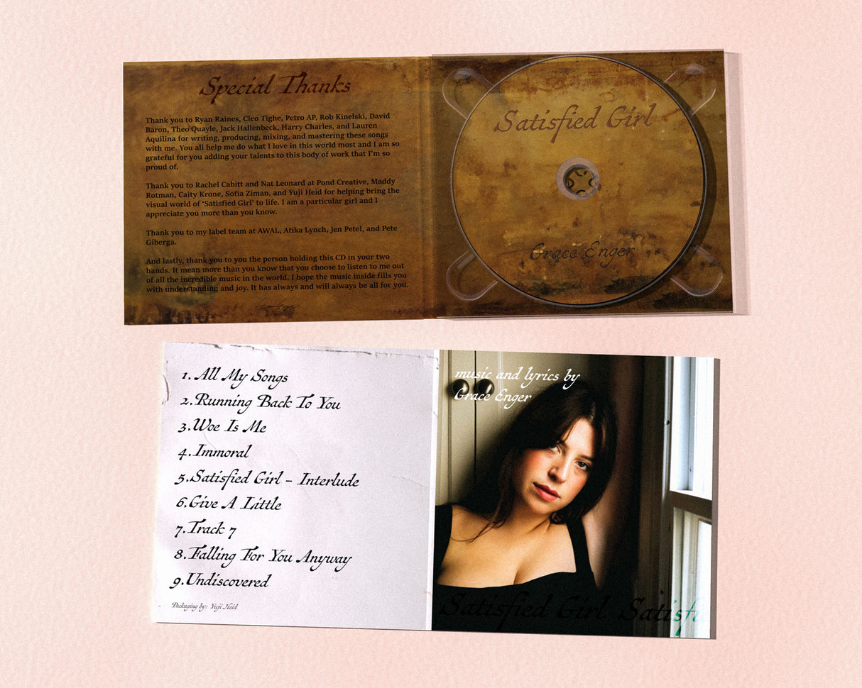 Grace Enger - Satisfied Girl CD