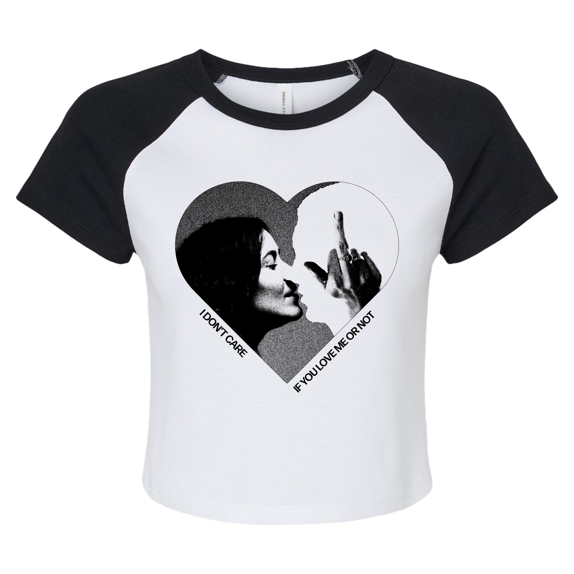 Dezi - Love Me Not Crop T-Shirt