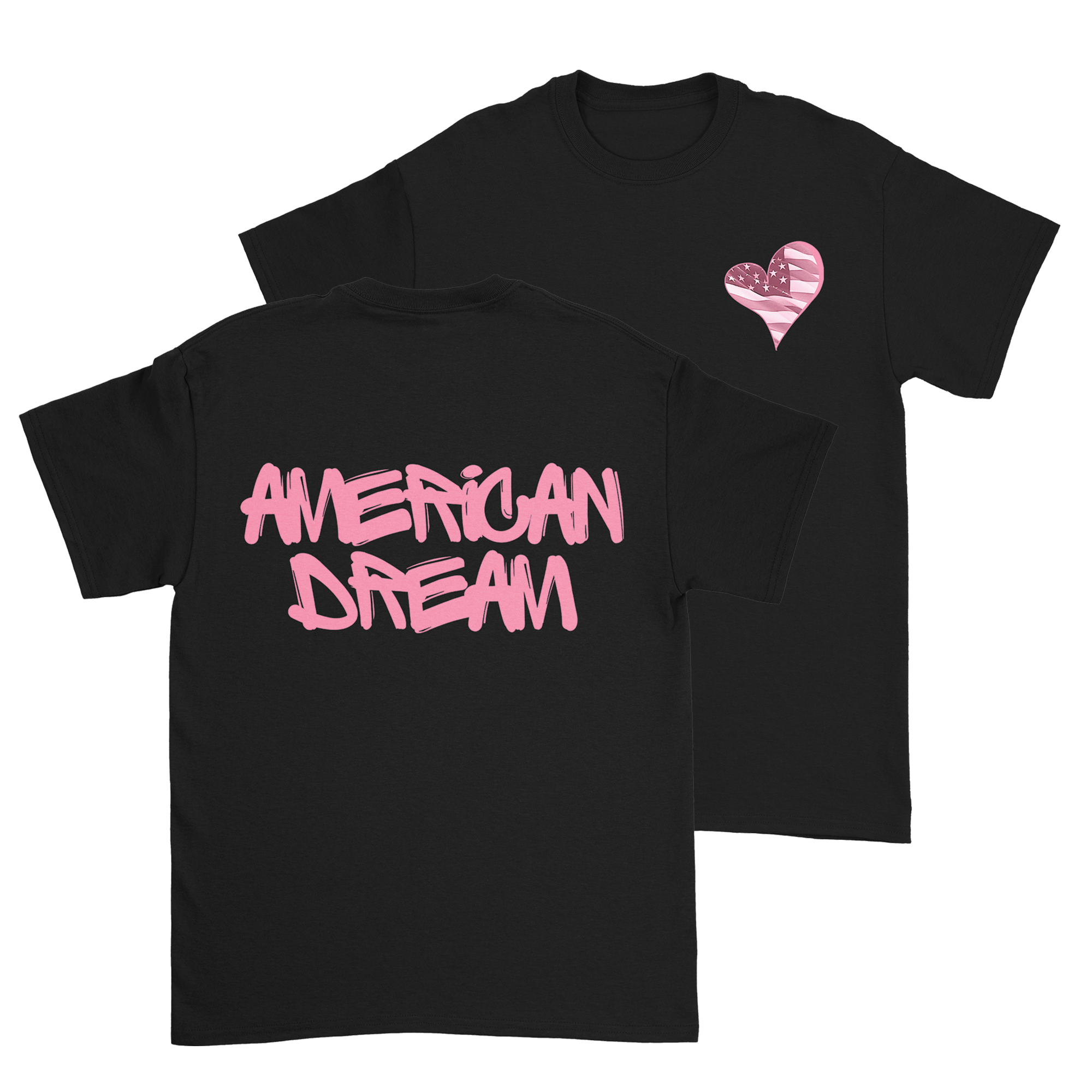 Zoe Day - Heart T-Shirt - Black
