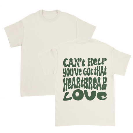 Dalton Mauldin - Heartbreak Love T-Shirt (Green Print)