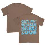 Dalton Mauldin - Heartbreak Love T-Shirt (Light Blue Print)
