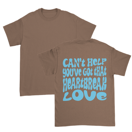 Dalton Mauldin - Heartbreak Love T-Shirt (Light Blue Print)