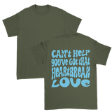 Dalton Mauldin - Heartbreak Love T-Shirt (Light Blue Print)