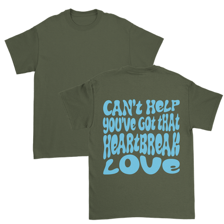 Dalton Mauldin - Heartbreak Love T-Shirt (Light Blue Print)