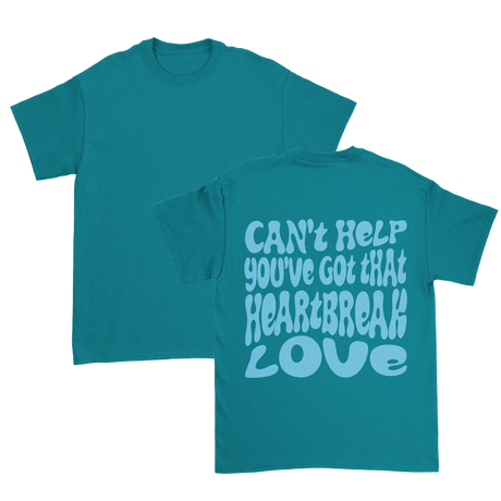 Dalton Mauldin - Heartbreak Love T-Shirt (Light Blue Print)
