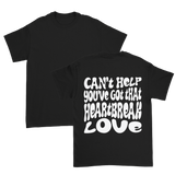 Dalton Mauldin - Heartbreak Love T-Shirt (White Print)