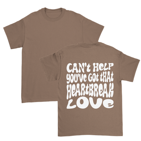 Dalton Mauldin - Heartbreak Love T-Shirt (White Print)