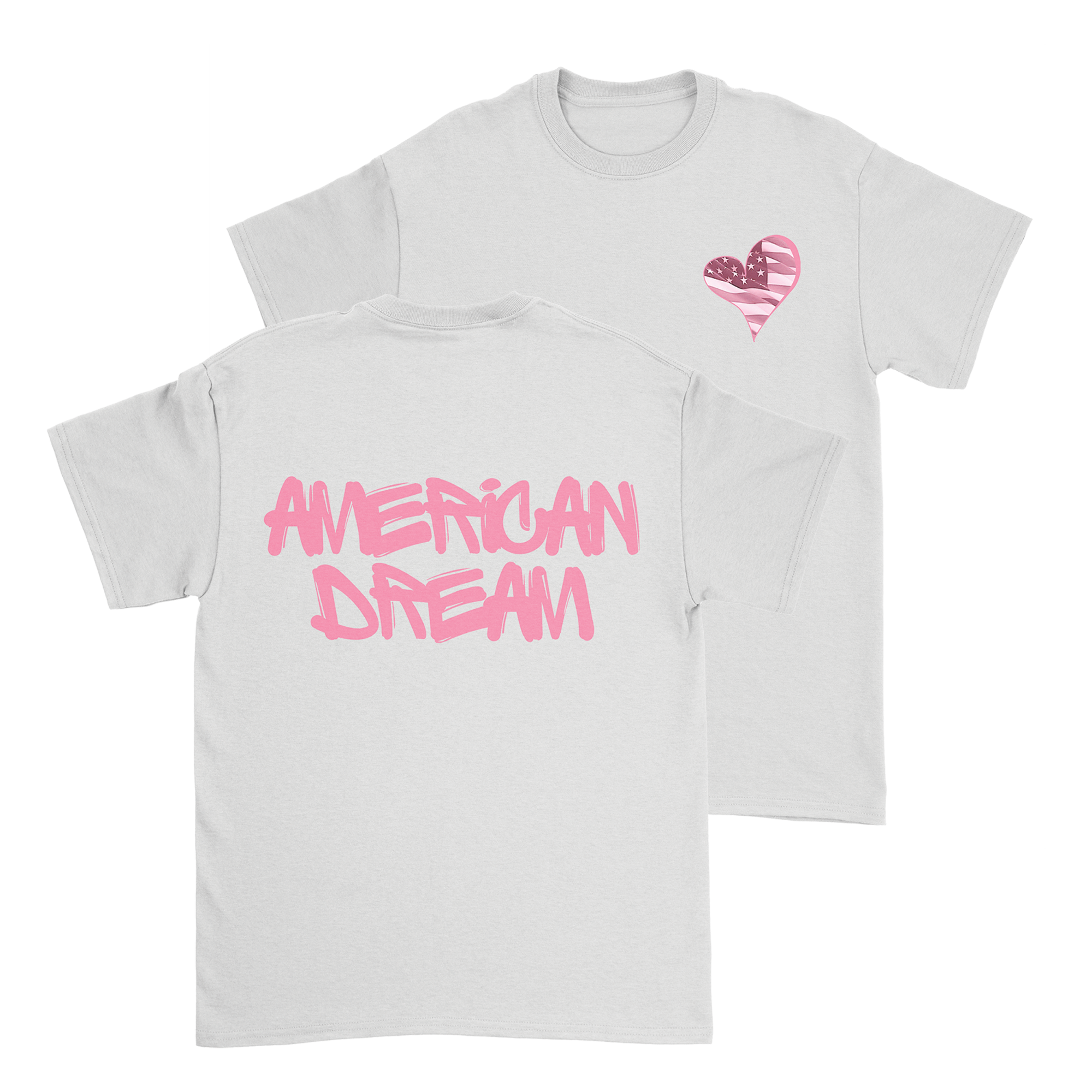 Zoe Day - Heart T-Shirt - White