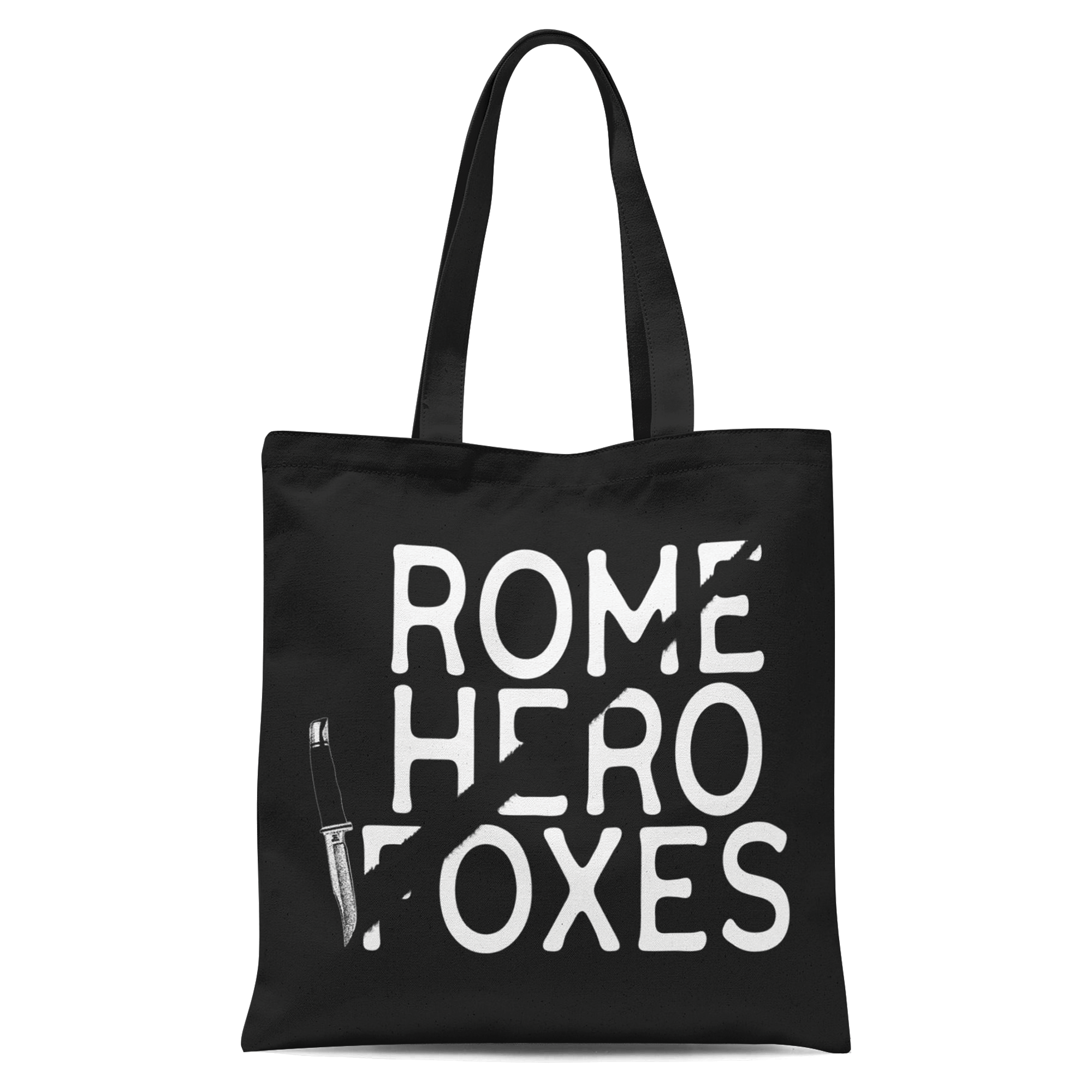 Rome Hero Foxes - Knife Tote Bag