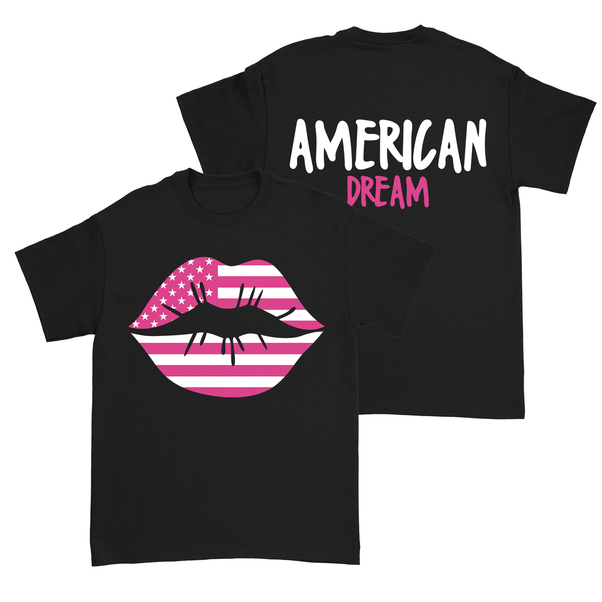Zoe Day - Lips T-Shirt - Black