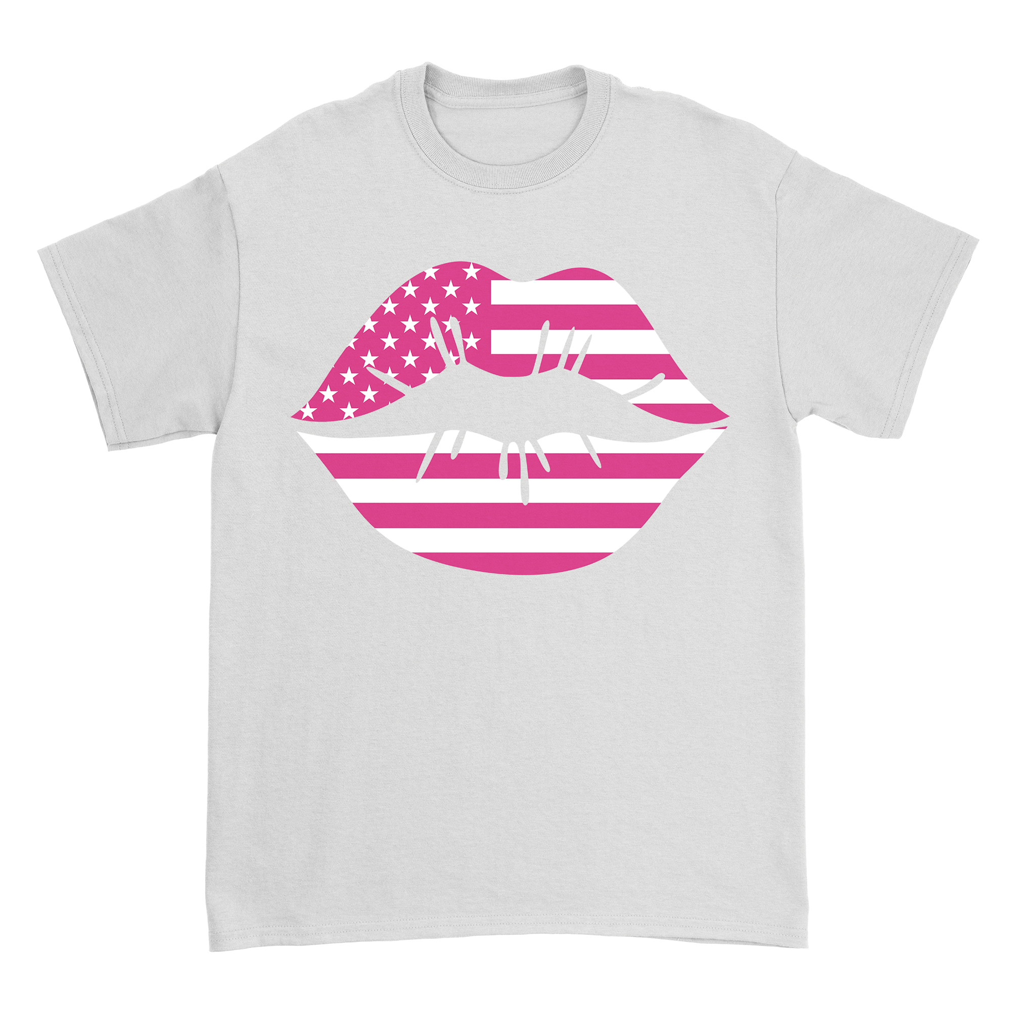 Zoe Day - Lips T-Shirt - White