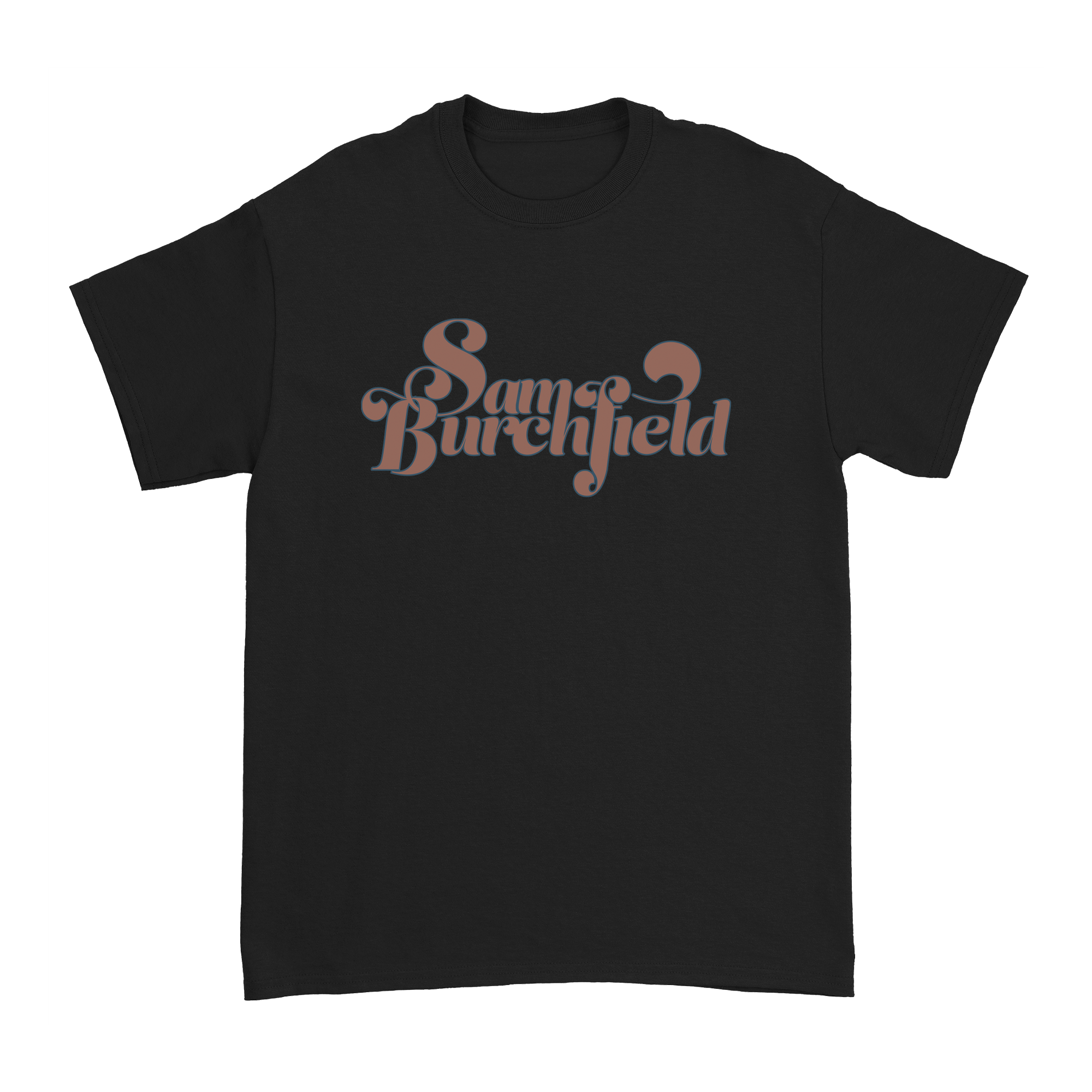 Sam Burchfield - Simple Logo Black T-Shirt