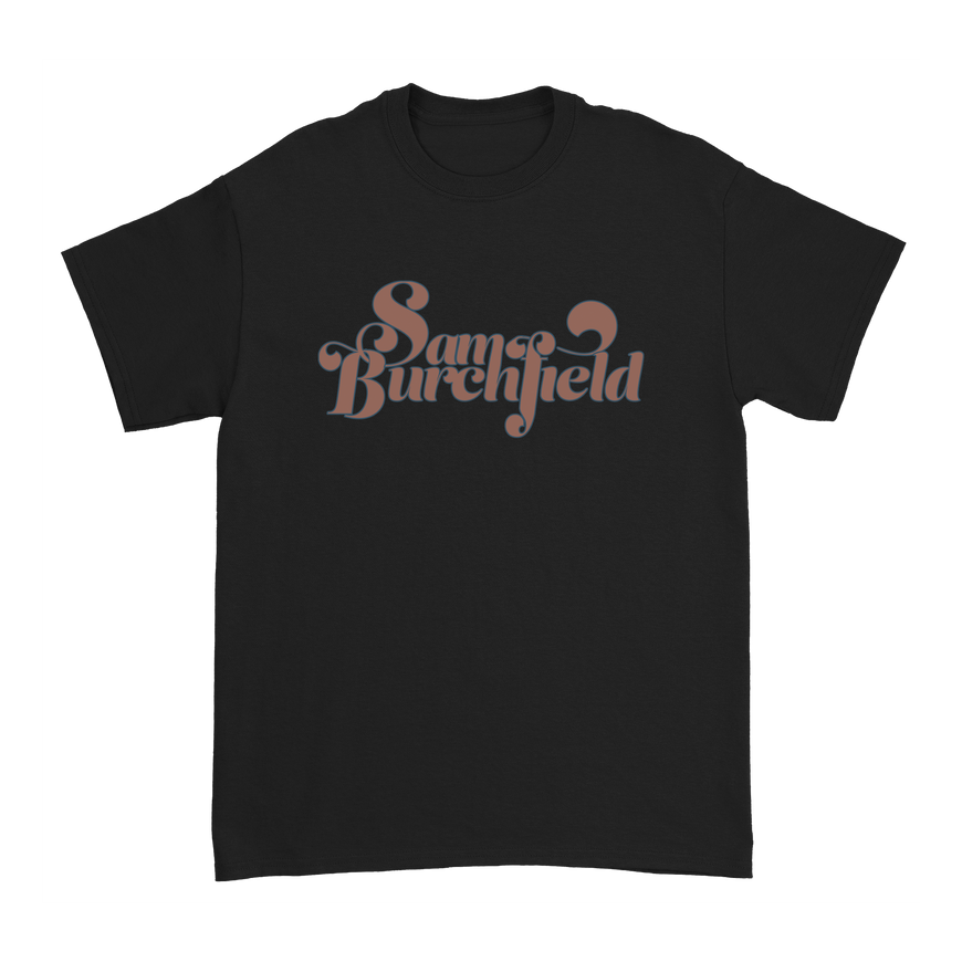 Sam Burchfield - Simple Logo Black T-Shirt
