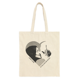 Dezi - Love Me or Not Canvas Tote