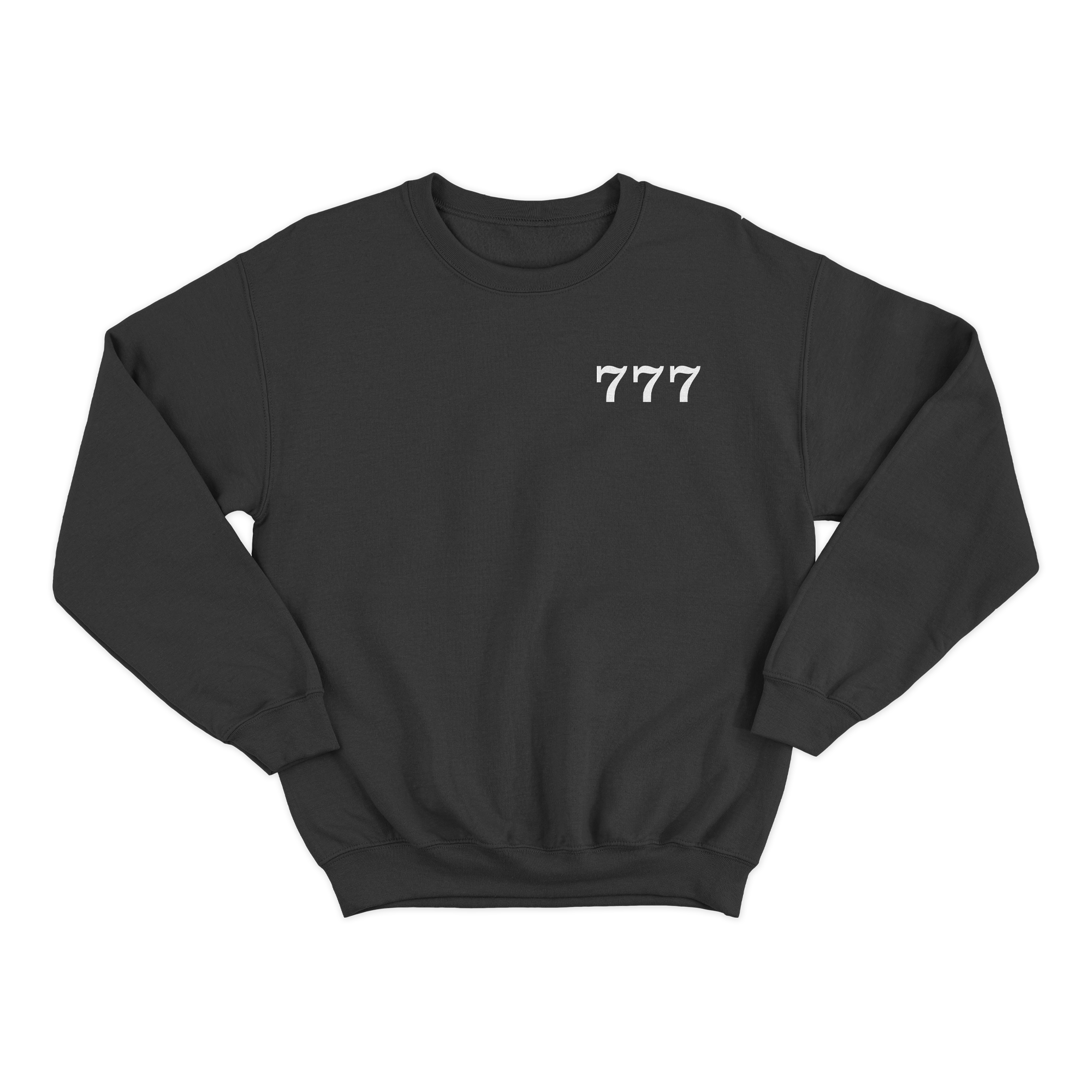 Garett Delano - Lucky 777 Crew (White Print)