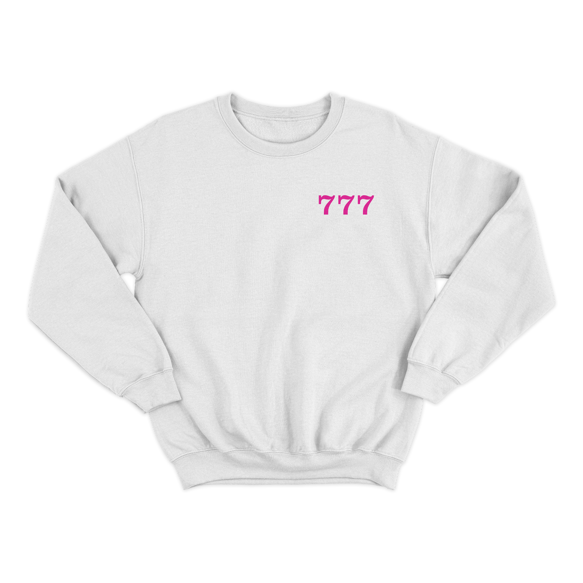 Garett Delano - Lucky 777 Crew (Hot Pink Print)