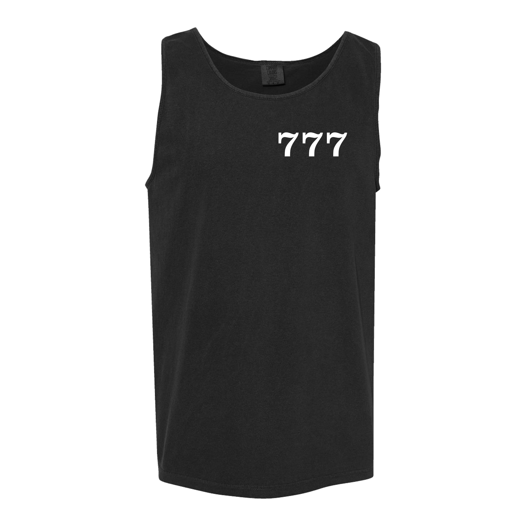 Garett Delano - Lucky 777 Tank (White Print)