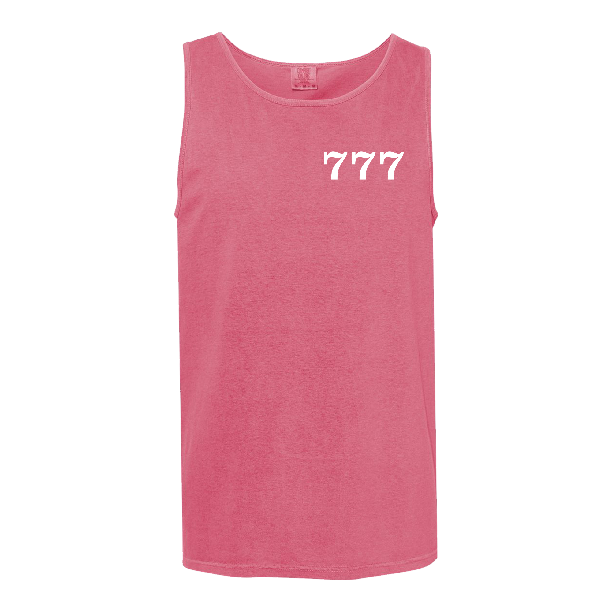 Garett Delano - Lucky 777 Tank (White Print)