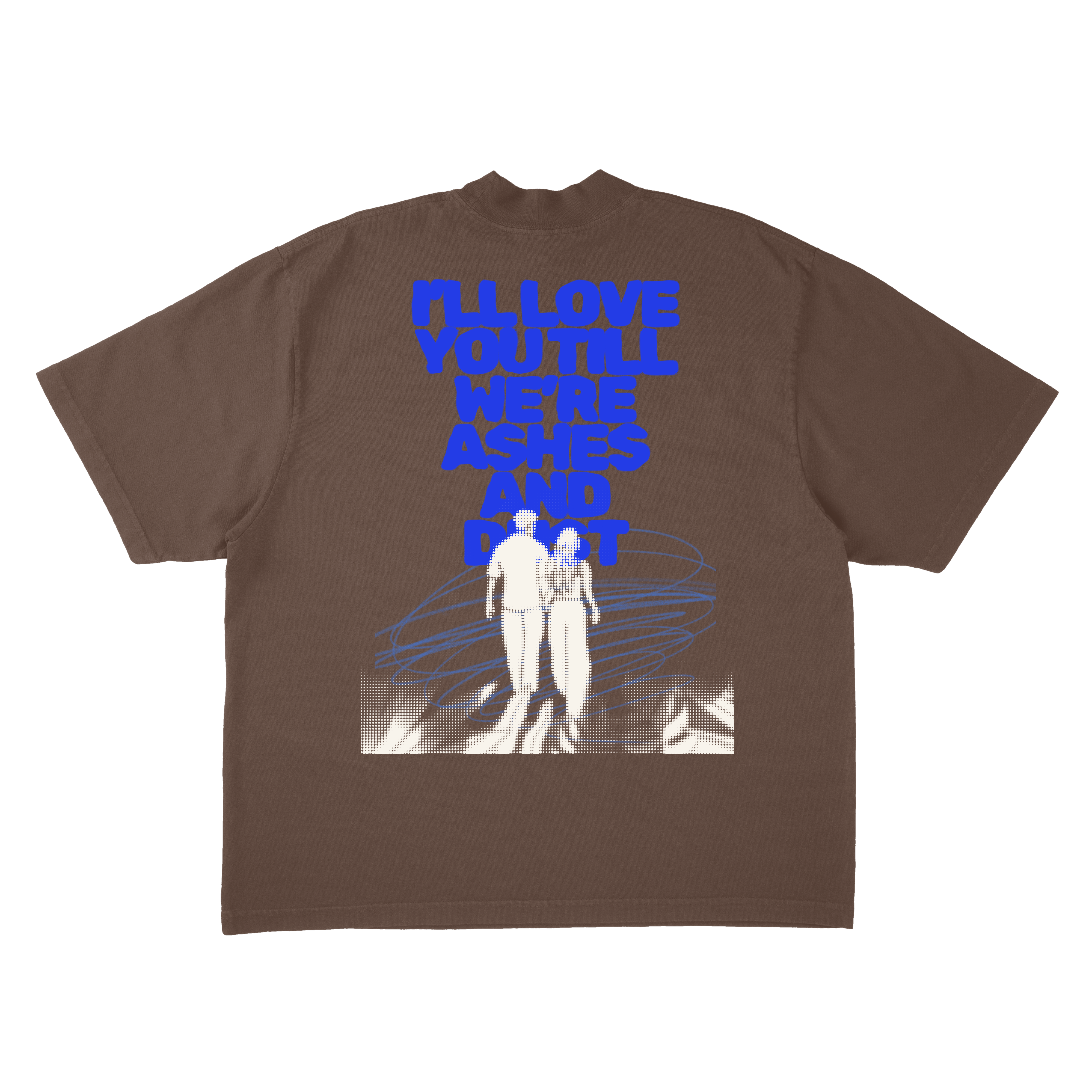 Dalton Mauldin - Ashes & Dust Oversized T-Shirt (White Print)