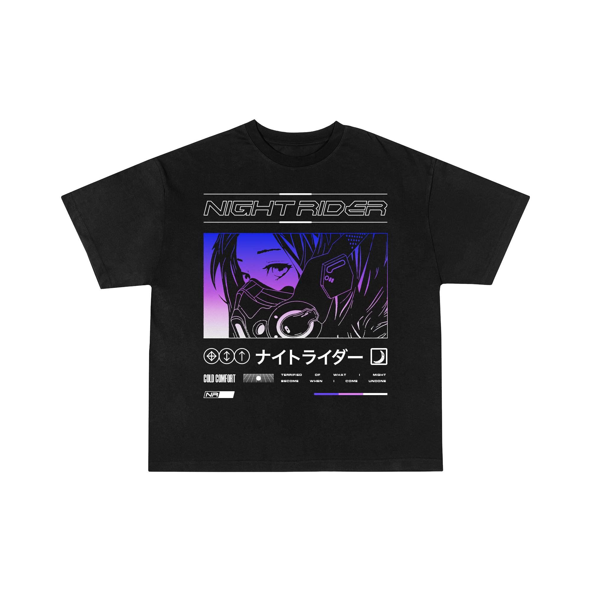 Night Rider - Anime Tee