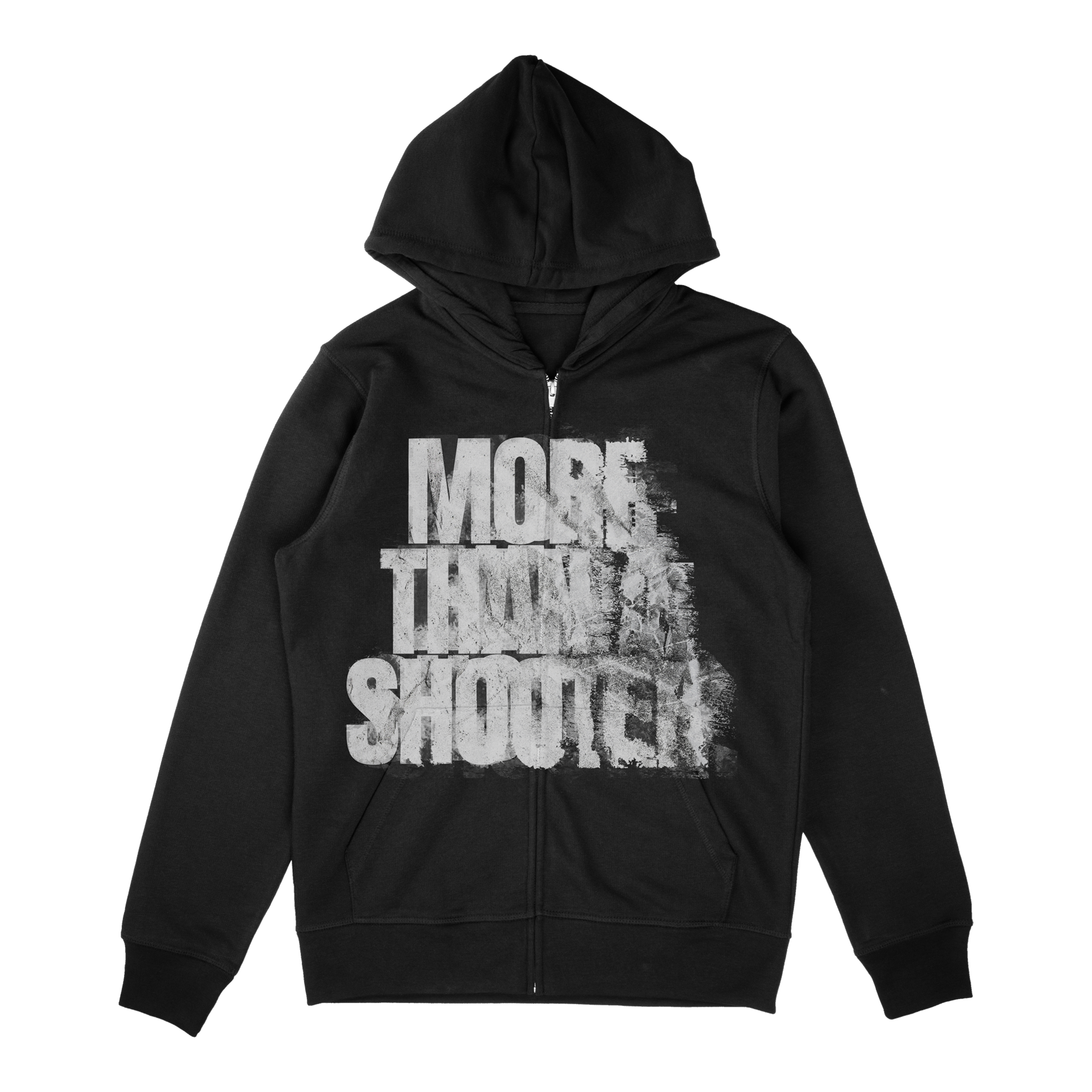 Sleazyworld Go - More Than A Shooter Zip-Up Hoodie