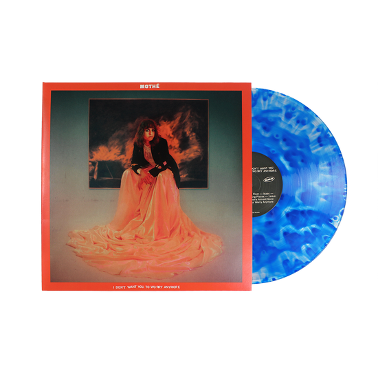 Mothé - I Don't Want You To Worry Anymore LP (Blue/Clear Swirl)