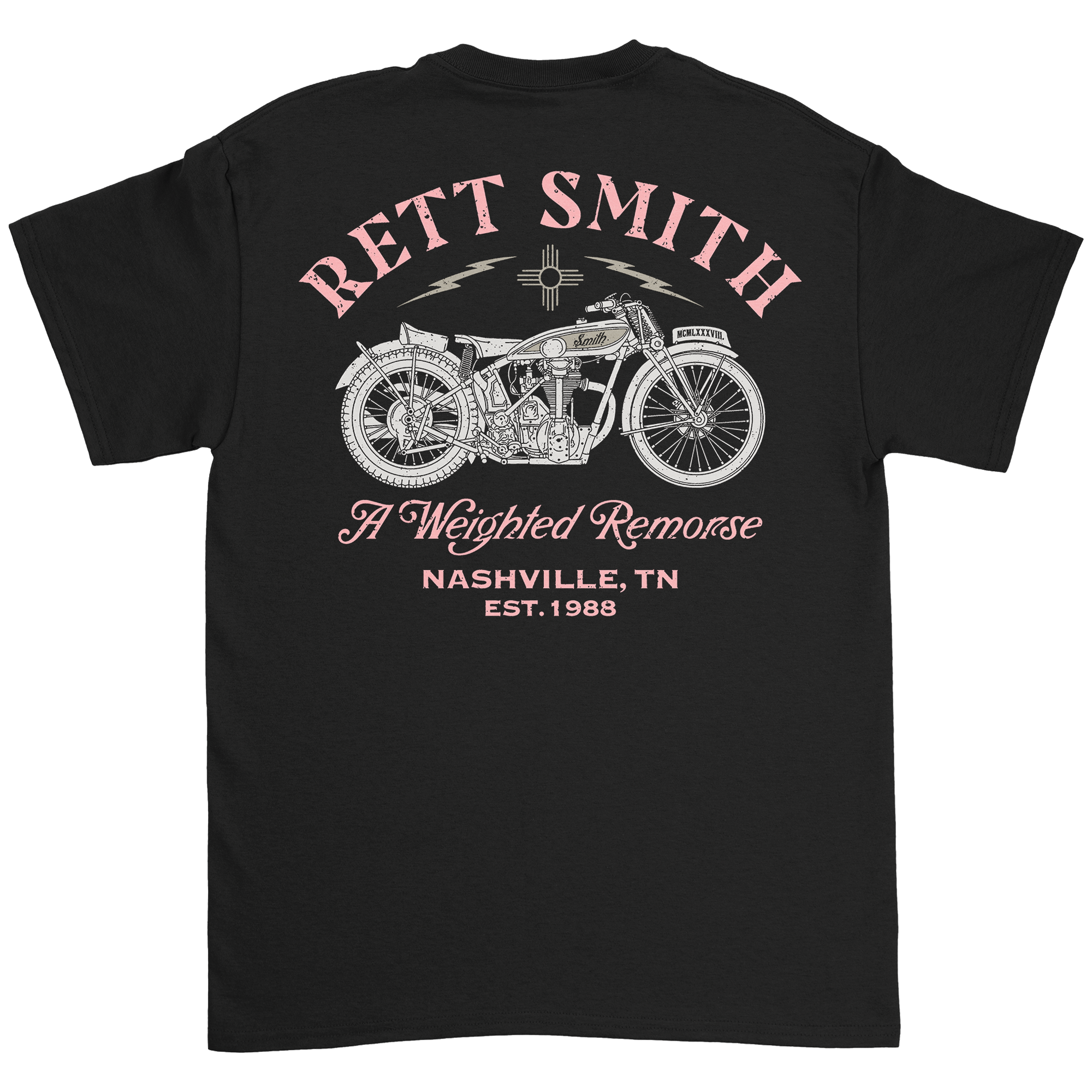 Rett Smith - Motorcycle Tee - Black