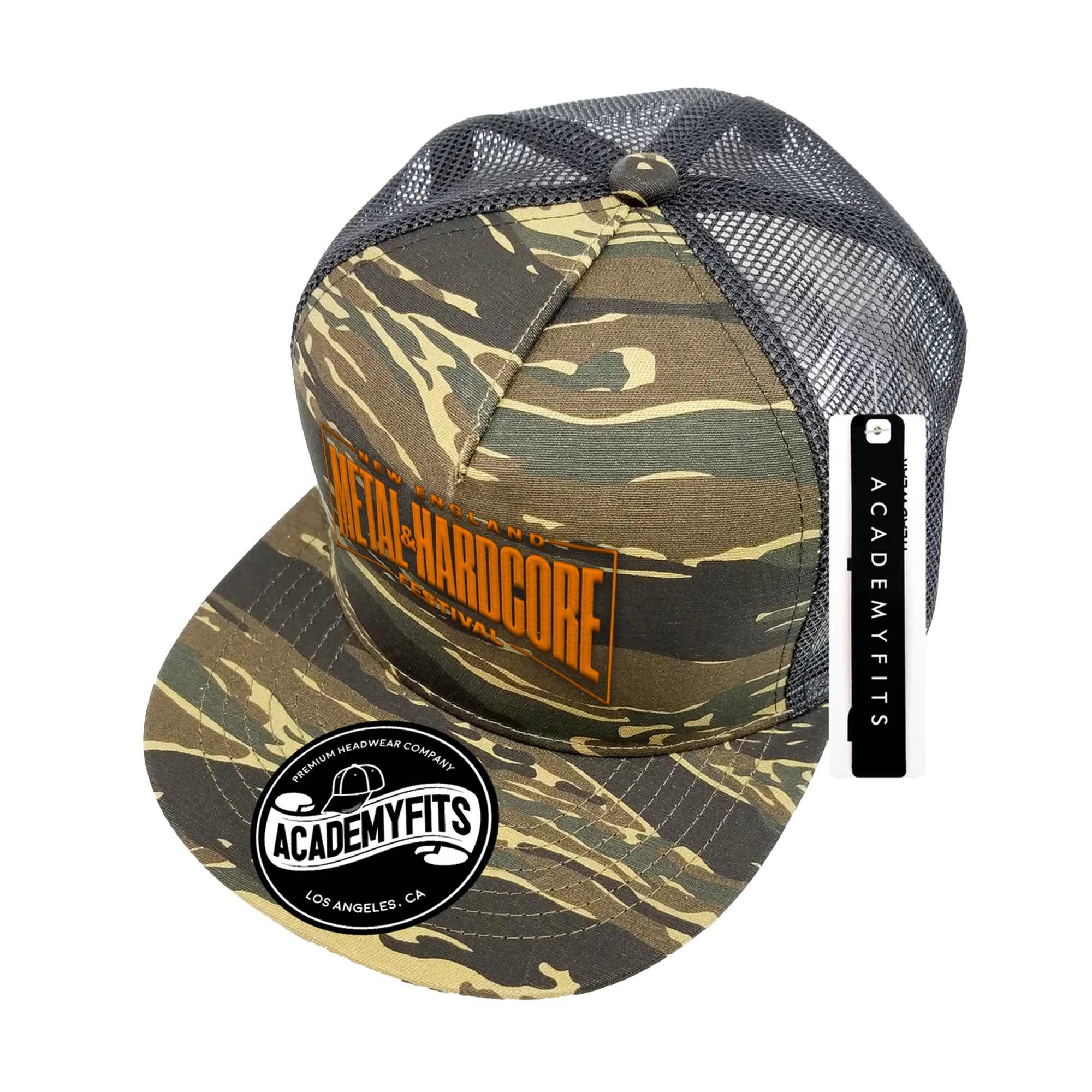 New England Metal Fest - Logo Camo Trucker