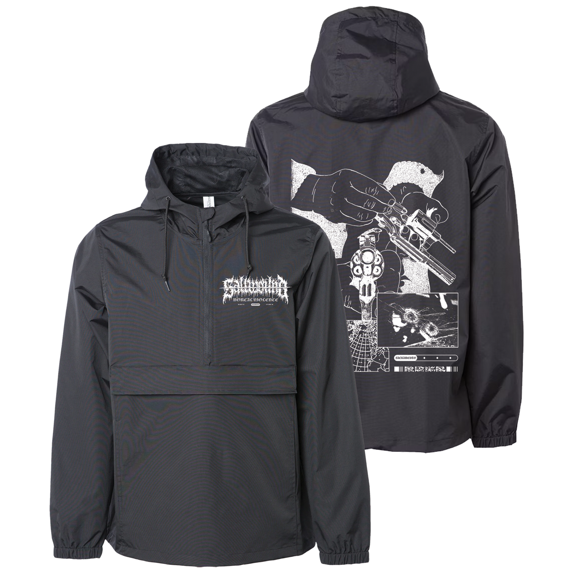 Saltwound - Norcal Violence Windbreaker
