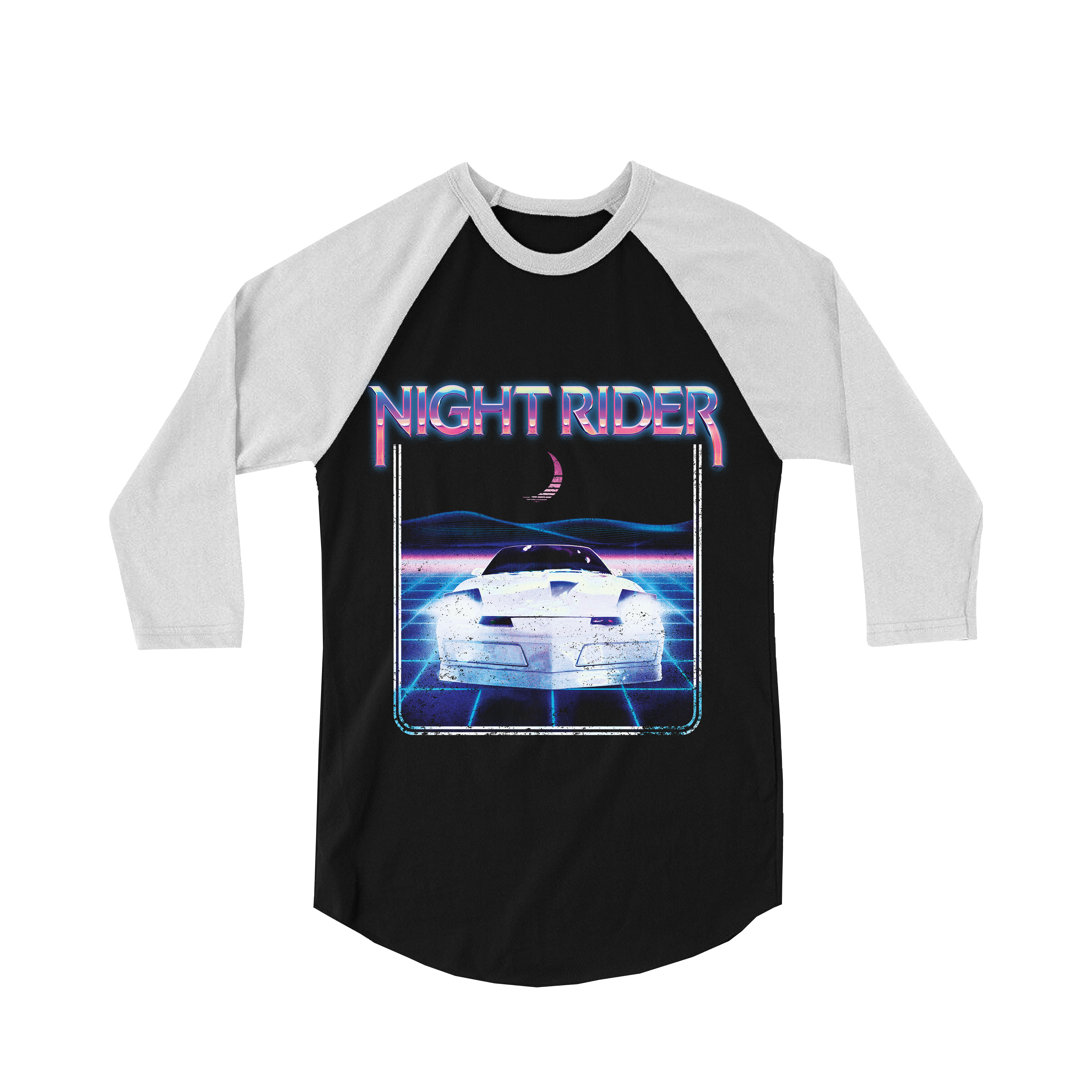 Night Rider - Raglan Tee