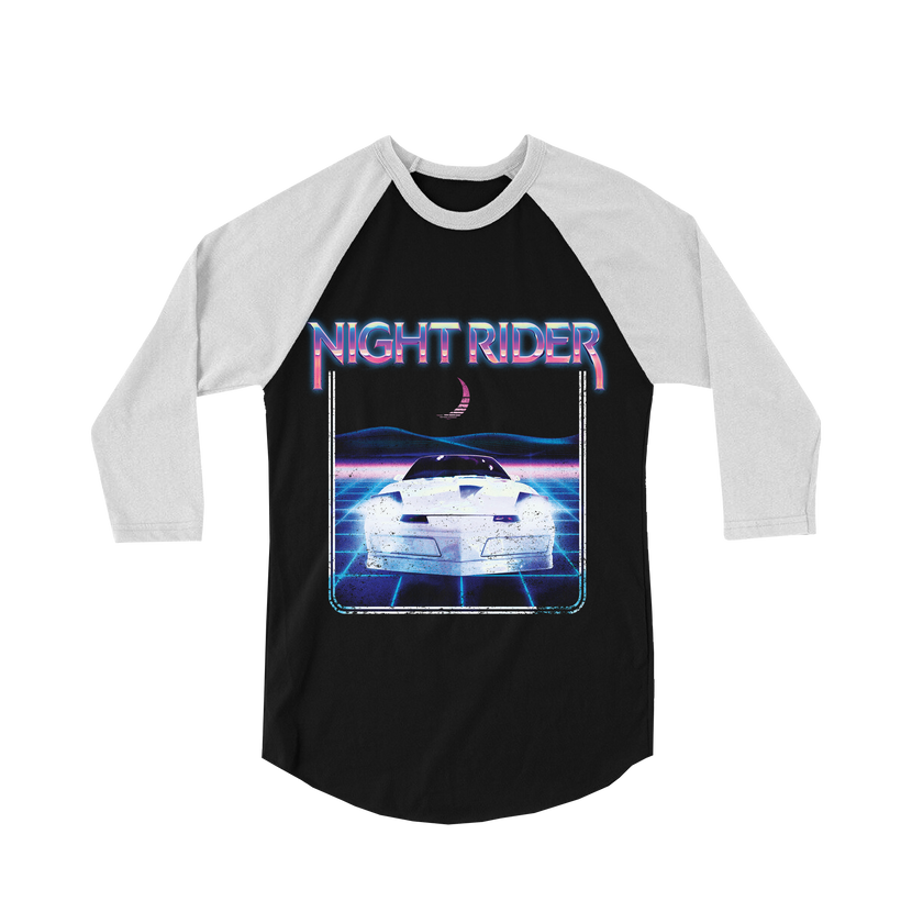 Night Rider - Raglan Tee