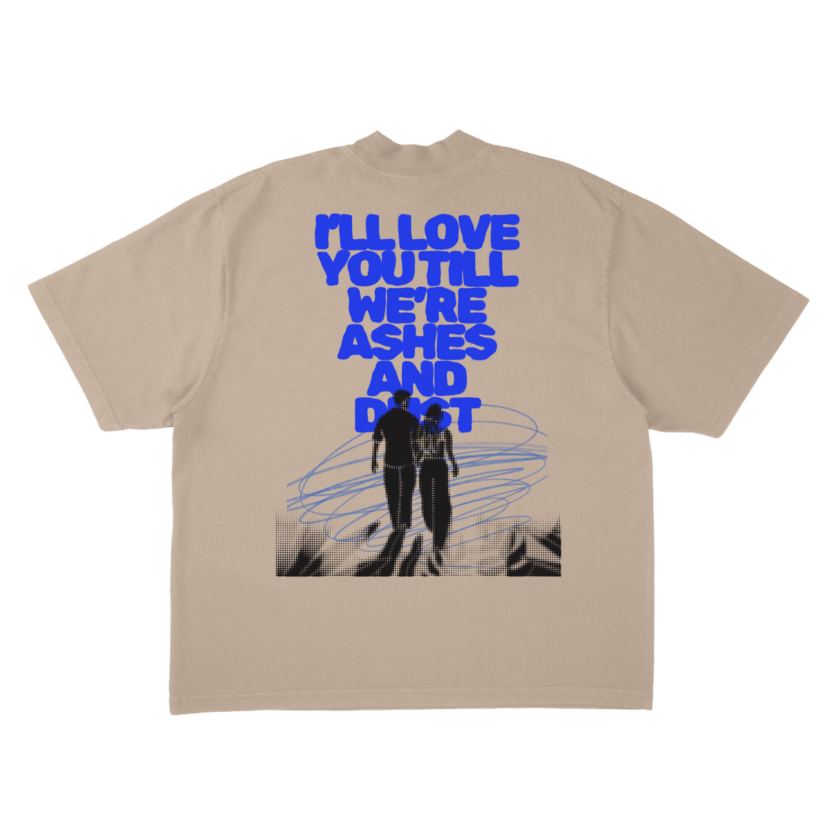 Dalton Mauldin - Ashes & Dust Oversized T-Shirt (Black Print)